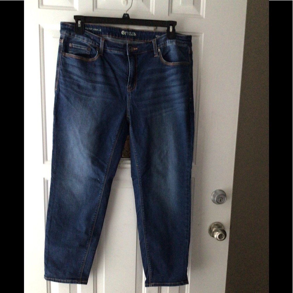 Sz 16W skinny jeans